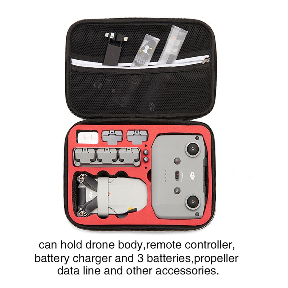For DJI Mini 2 / Mini 2 SE / Mini 4K Fly More Combo Storage Handbag Shockproof RC Drone Accessories Carrying Case Box