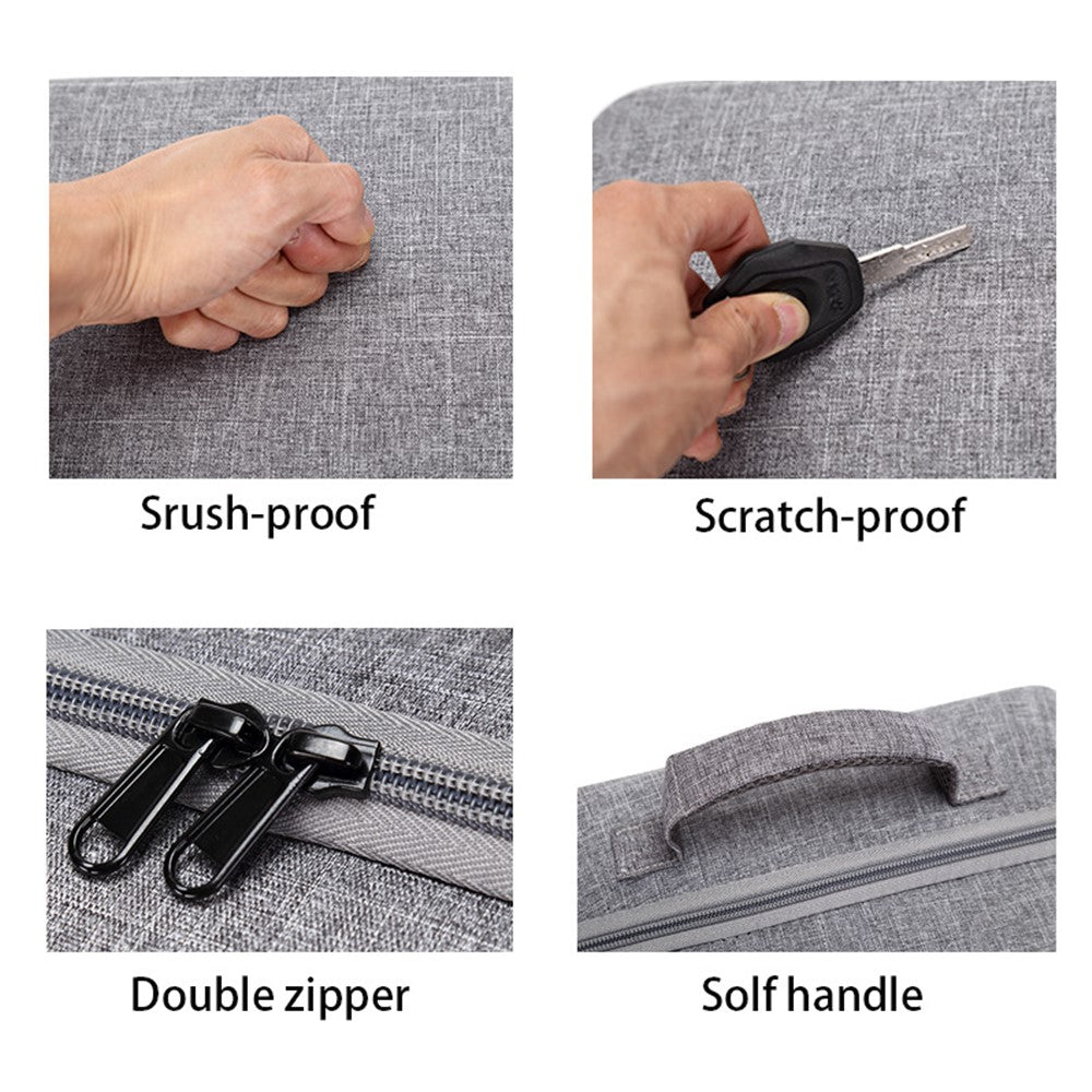 Storage Bag for DJI Mavic Air 2 Shockproof Canvas + EVA Carrying Case Portable Box RC Accessories Travel Hiking Kit with Sturdy Handle