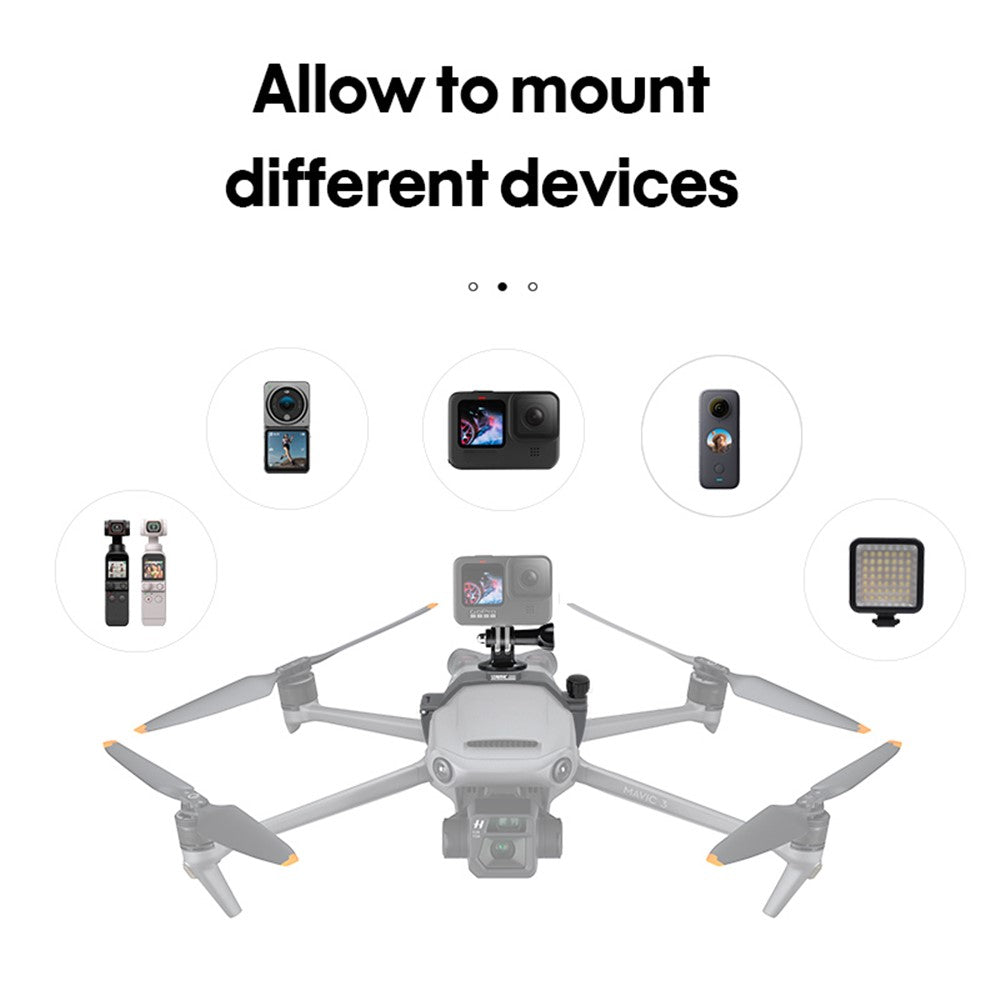 STARTRC 1110538 for DJI Mavic 3 Camera Fill Light Holder Multi-function Expansion Bracket