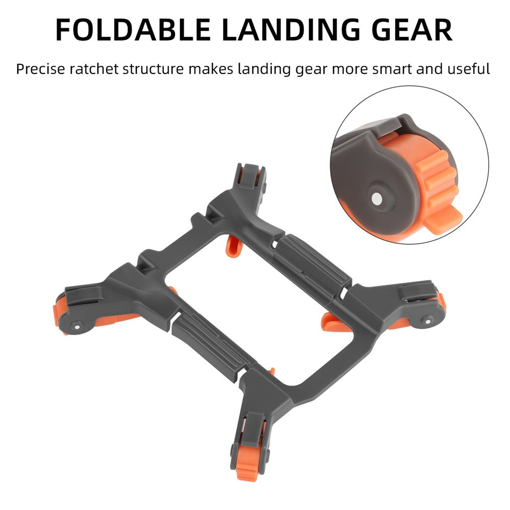 SUNNYLIFE LG380 for DJI Mini 2/Mini SE/Mavic Mini Foldable Drone Landing Gear Plastic Anti-fall Heighten Landing Stand