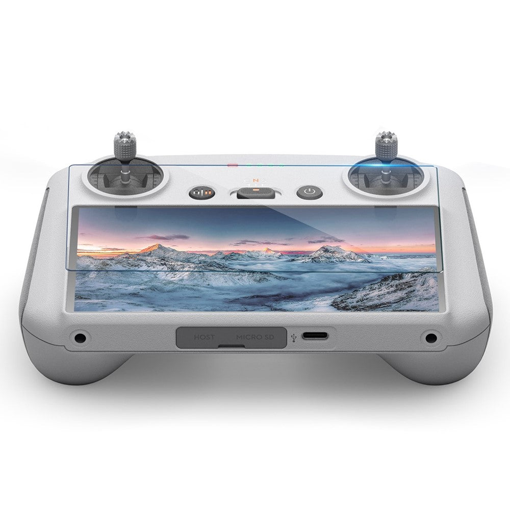 STARTRC 2Pcs 9H HD Tempered Glass Film for DJI Mini 3 Pro/DJI RC Remote Control with Screen Protective Cover Film
