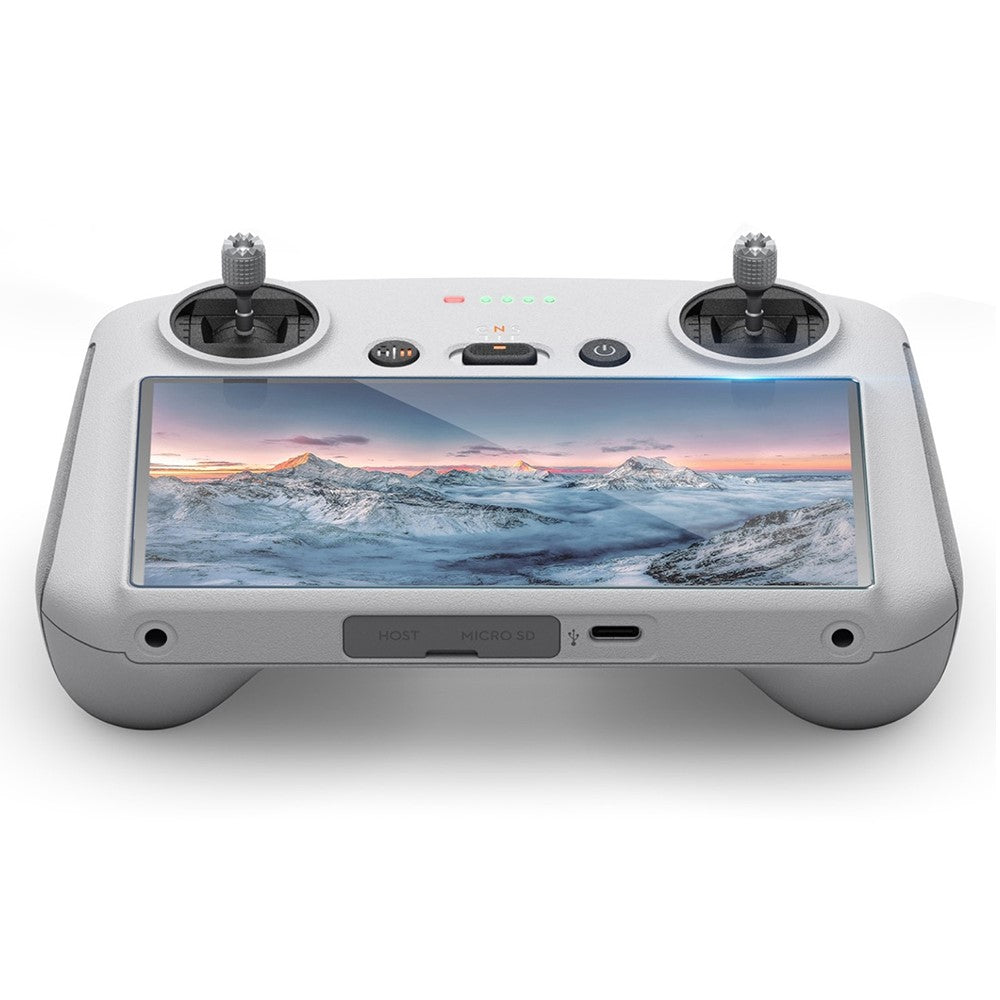 STARTRC 2Pcs 9H HD Tempered Glass Film for DJI Mini 3 Pro/DJI RC Remote Control with Screen Protective Cover Film