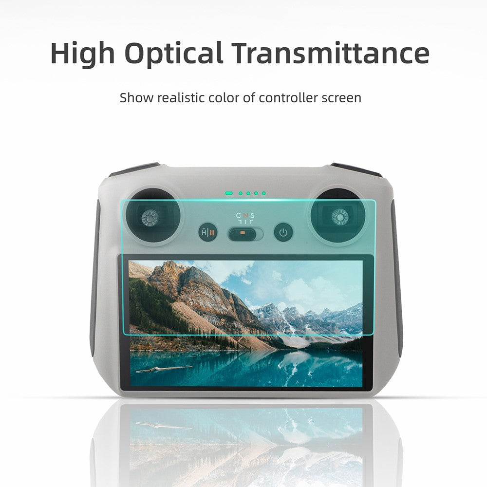 SUNNYLIFE MM3-GHM387 1Pc Explosion-proof Tempered Glass Film for DJI Mini 3 Pro/DJI RC Remote Control with Screen Protective Cover HD Film
