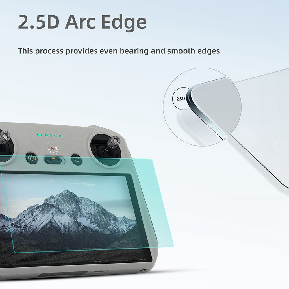 SUNNYLIFE MM3-GHM387 1Pc Explosion-proof Tempered Glass Film for DJI Mini 3 Pro/DJI RC Remote Control with Screen Protective Cover HD Film