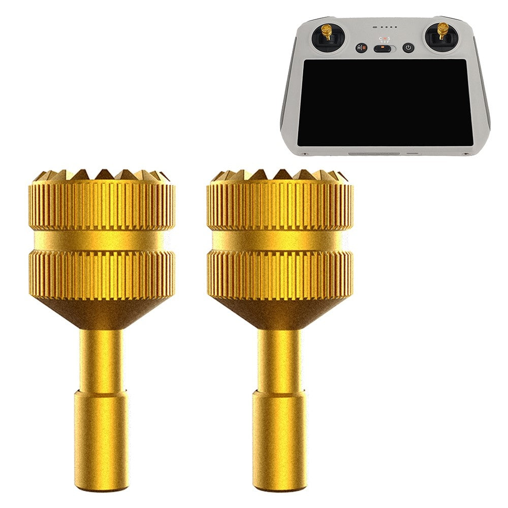 SUNNYLIFE MM3-YG393 For DJI Mini 3 Pro DJI-RC Remote Controller 1 Pair Thumb Rocker Aluminum Alloy Control Joysticks