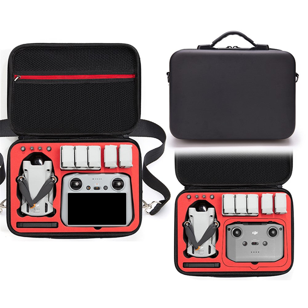 For DJI Mini 3 Pro / Mini 3 Portable Carrying Case RC Drone Shockproof Storage Bag Anti-Scratch Shoulder Bag
