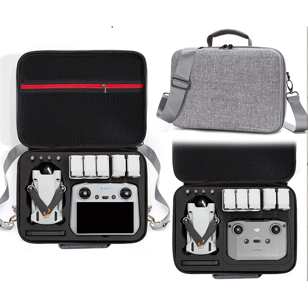 For DJI Mini 3 Pro / Mini 3 Portable Carrying Case RC Drone Shockproof Storage Bag Anti-Scratch Shoulder Bag