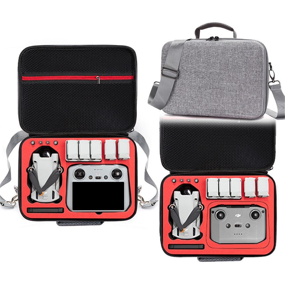 For DJI Mini 3 Pro / Mini 3 Portable Carrying Case RC Drone Shockproof Storage Bag Anti-Scratch Shoulder Bag