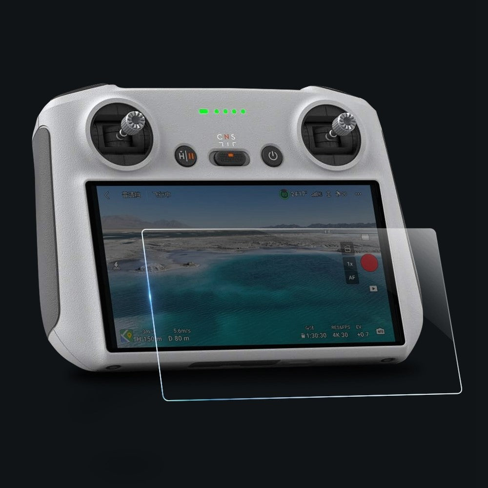 EWB9217_1 1Pc for DJI Mini 3 Pro RC Remote Controller Screen 9H Anti-scratch Tempered Glass Protective Film