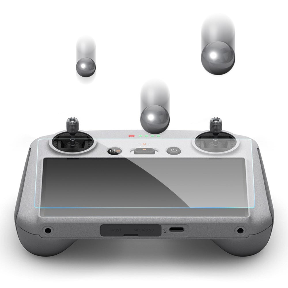 EWB9217_1 1Pc for DJI Mini 3 Pro RC Remote Controller Screen 9H Anti-scratch Tempered Glass Protective Film