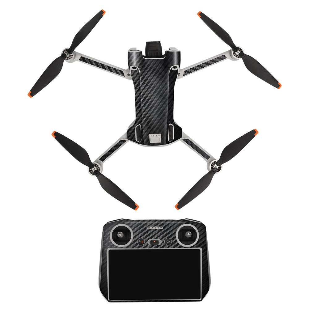 SUNNYLIFE MM3-TZ396 For DJI Mini 3 Pro Drone + for DJI RC Remote Control Stickers Set Anti-scratch Decorative Stickers Decals