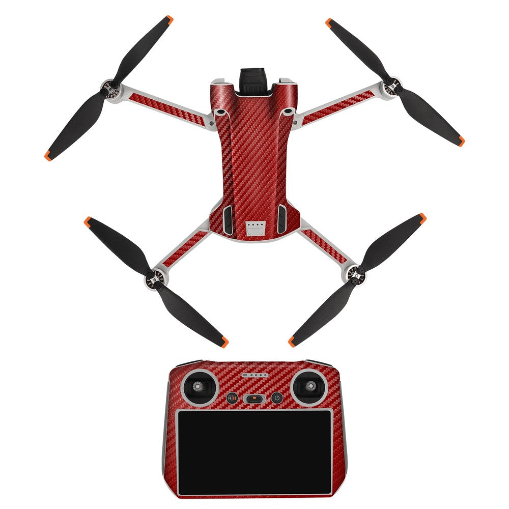 SUNNYLIFE MM3-TZ396 For DJI Mini 3 Pro Drone + for DJI RC Remote Control Stickers Set Anti-scratch Decorative Stickers Decals
