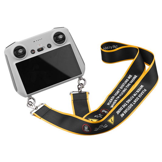 HEIYRC ZZCP9253 Widened Lanyard for DJI Mini 3 Pro RC Remote Control, No Disturbing Warning Neck Strap Belt