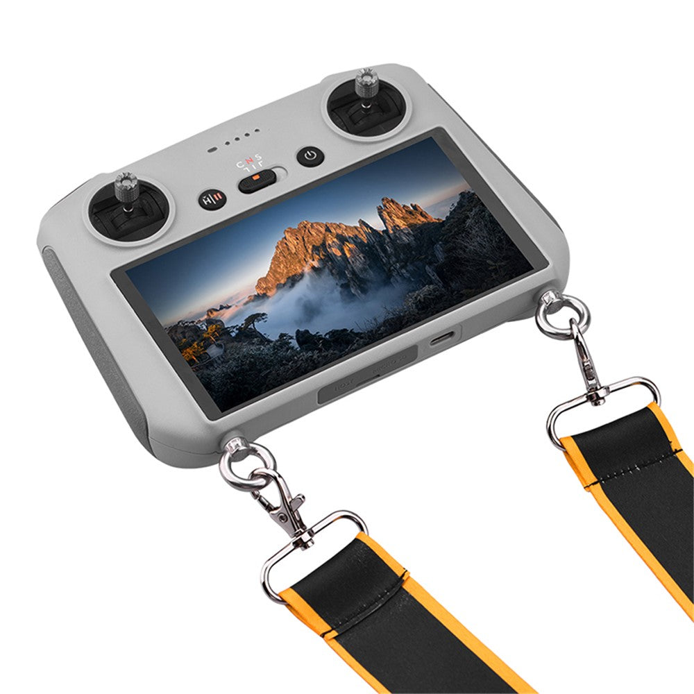 HEIYRC ZZCP9253 Widened Lanyard for DJI Mini 3 Pro RC Remote Control, No Disturbing Warning Neck Strap Belt