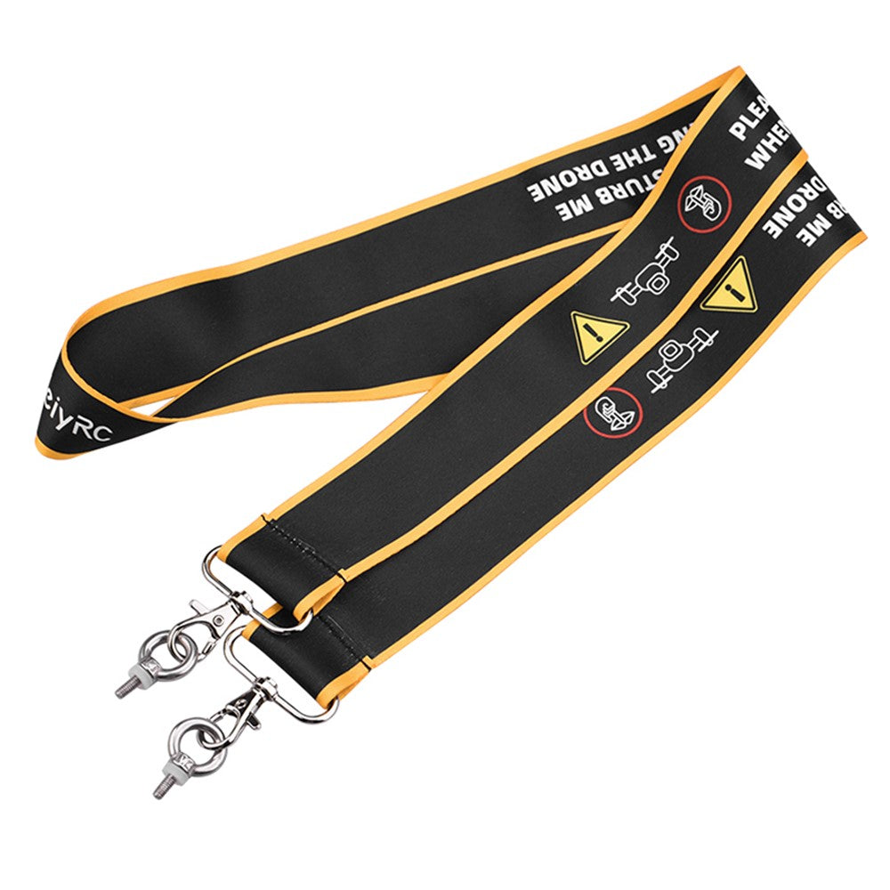 HEIYRC ZZCP9253 Widened Lanyard for DJI Mini 3 Pro RC Remote Control, No Disturbing Warning Neck Strap Belt