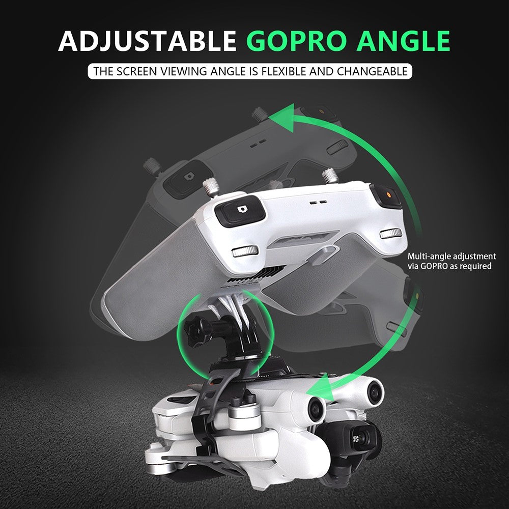 RCSTQ 1357500 For DJI Mini 3 Pro Handheld Shooting Anti-shake Fixing Bracket Remote Control Connector with Lanyard