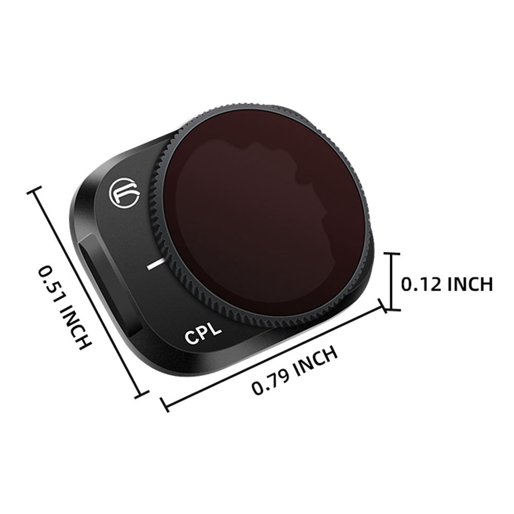 RCSTQ For DJI Mini 3 Pro CPL Polarizer Camera Lens Filter Aluminum Alloy Optical Glass RC Accessories