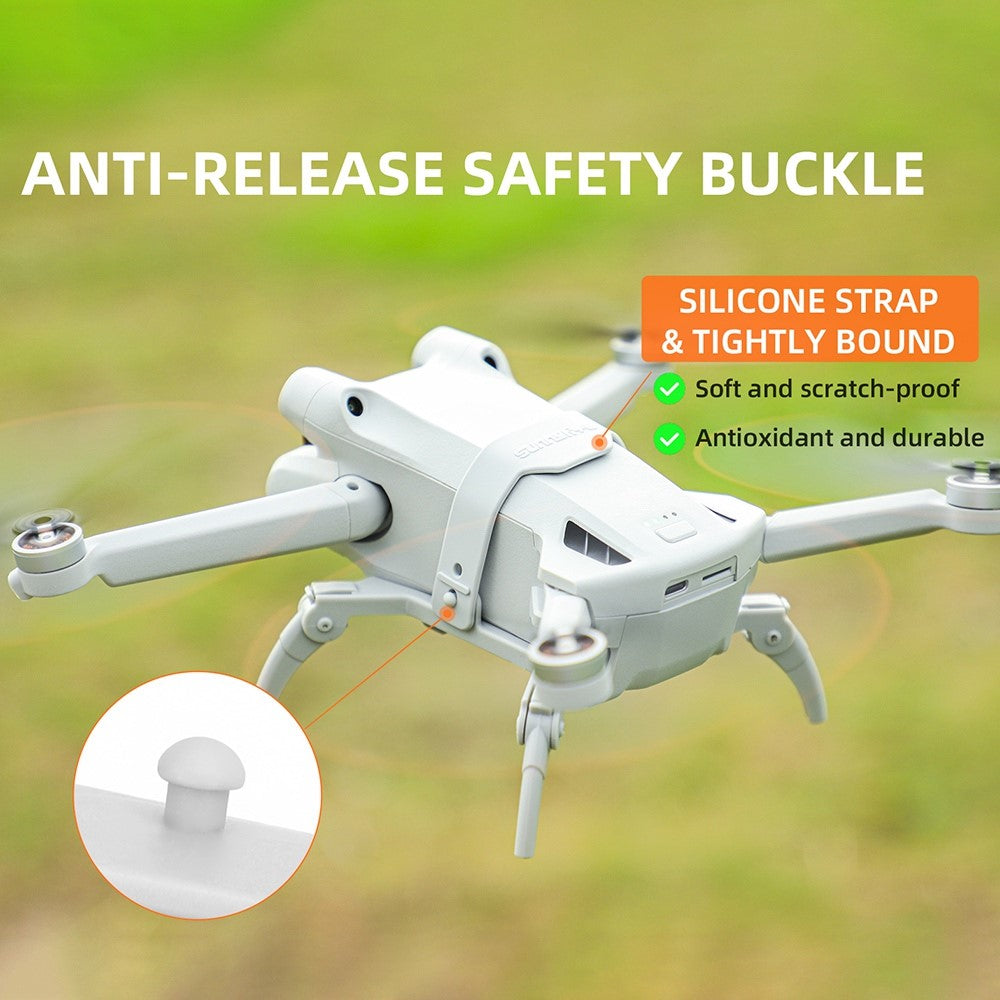 SUNNYLIFE MM3-LG399 For DJI Mini 3 Pro Drone Foldable Landing Gear Anti-fall Heighten Landing Stand