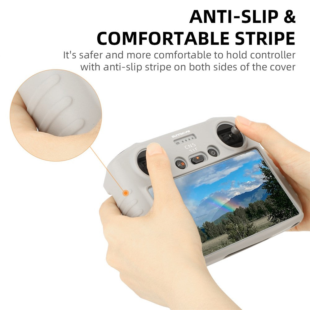 SUNNYLIFE MM3-BHT441 for DJI Mini 3 Pro DJI RC Remote Control Silicone Protection Cover Anti-drop Case