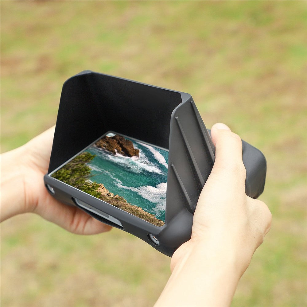SUNNYLIFE MM3-BHT442 for DJI Mini 3 Pro DJI RC Remote Control Sleeve Silicone Protective Cover with Sun Hood