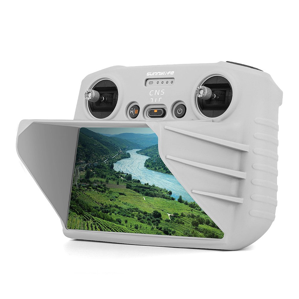 SUNNYLIFE MM3-BHT442 for DJI Mini 3 Pro DJI RC Remote Control Sleeve Silicone Protective Cover with Sun Hood