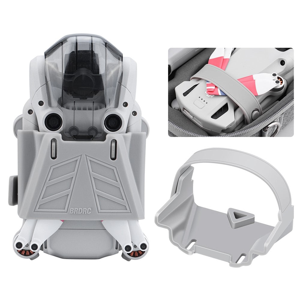 BRDRC EWB9265 For DJI Mini 3 Pro Drone Propeller Fixing Holder Soft TPU Stabilizer