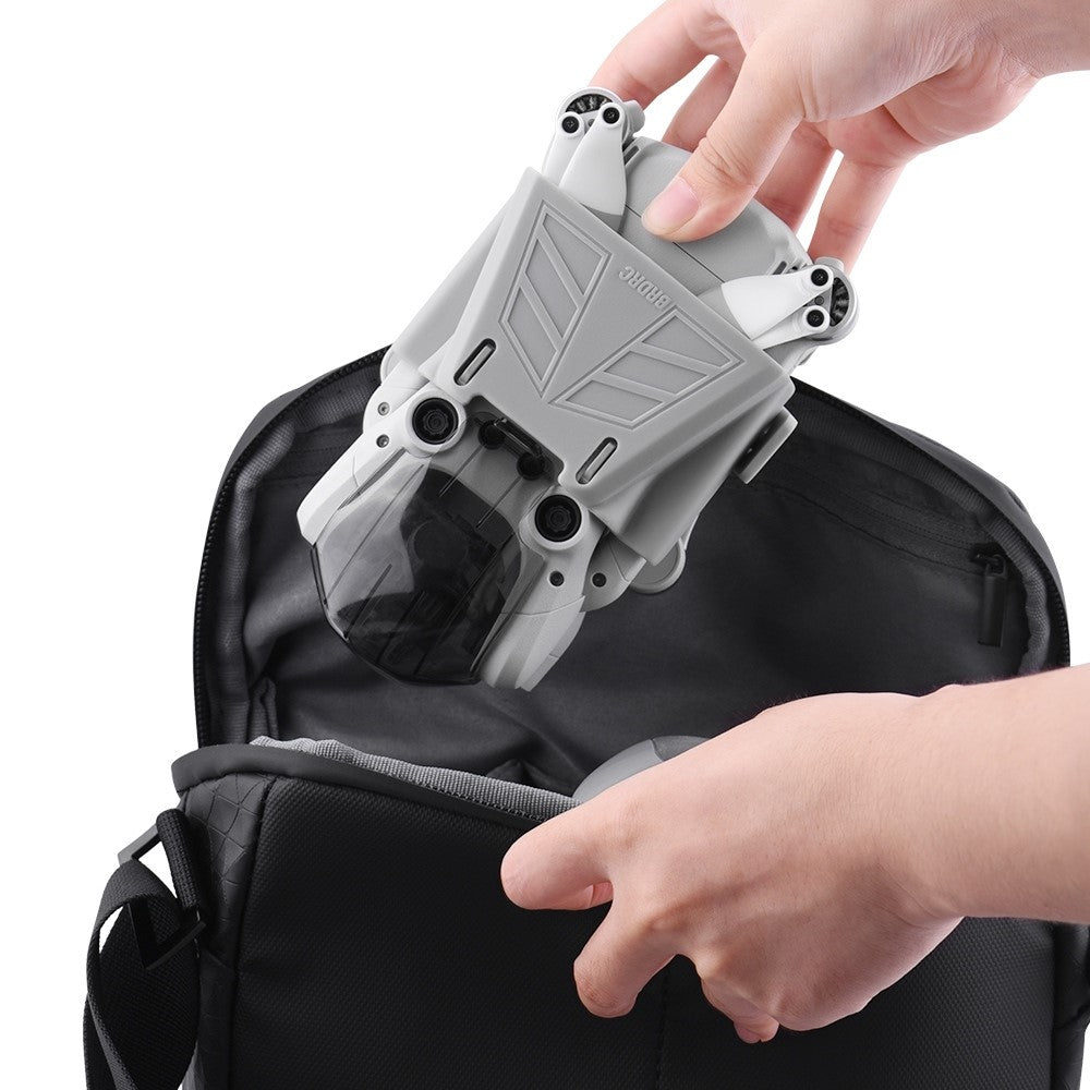 BRDRC EWB9265 For DJI Mini 3 Pro Drone Propeller Fixing Holder Soft TPU Stabilizer