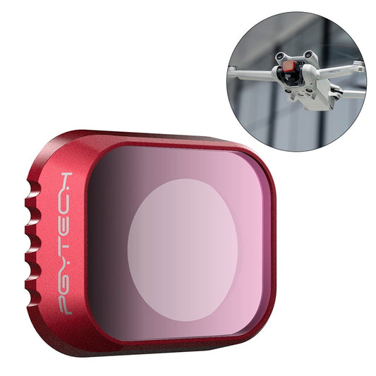 PGYTECH P-30A-012 Scratch Resistant Coated UV Filter for DJI Mini 3 Pro Waterproof Quick Release Lens Filter for Drone Camera (Professional Version)