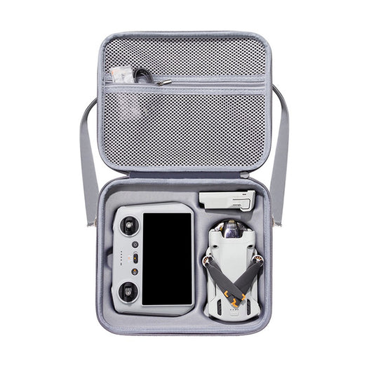 For DJI Mini 3 Pro Portable Carrying Case RC Drone Controller Shockproof Storage Bag Anti-Scratch Shoulder Bag