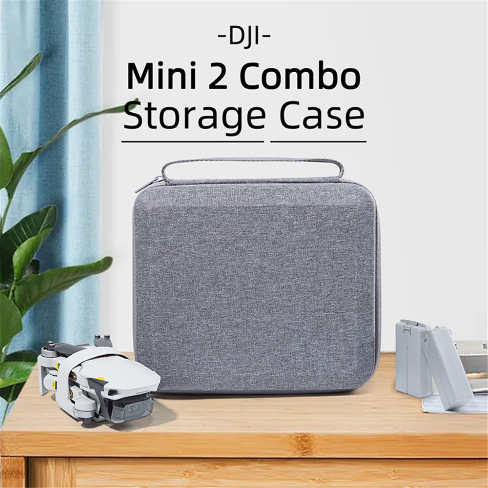For DJI Mini 2 / Mini 2 SE Combo Drone and Accessories Storage Bag Portable Shockproof Carrying Case Handbag