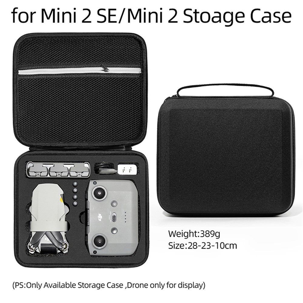 For DJI Mini 2 / Mini 2 SE Combo Drone and Accessories Storage Bag Portable Shockproof Carrying Case Handbag