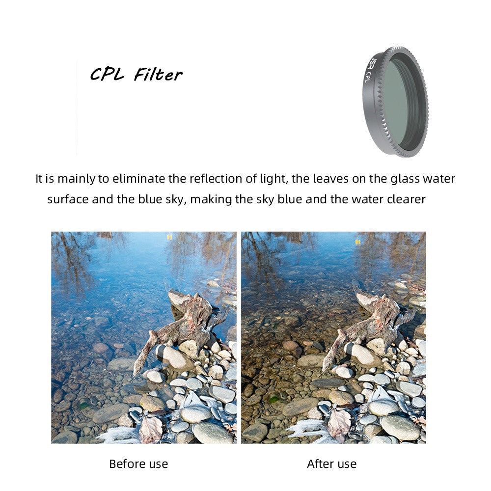 JUNESTAR Multi-Coated ND Filter for Insta360 Go2 Action Camera Scratch Resistant Lens Filter