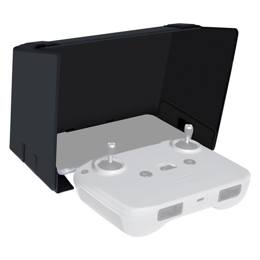 QISYKER DARCN2513 for DJI Mini 3 Pro/Air 2/Air 2S/Mini 2/Mavic 3 Mobile Phone RC-N1 Remote Control Foldable Sun Hood Screen Cover