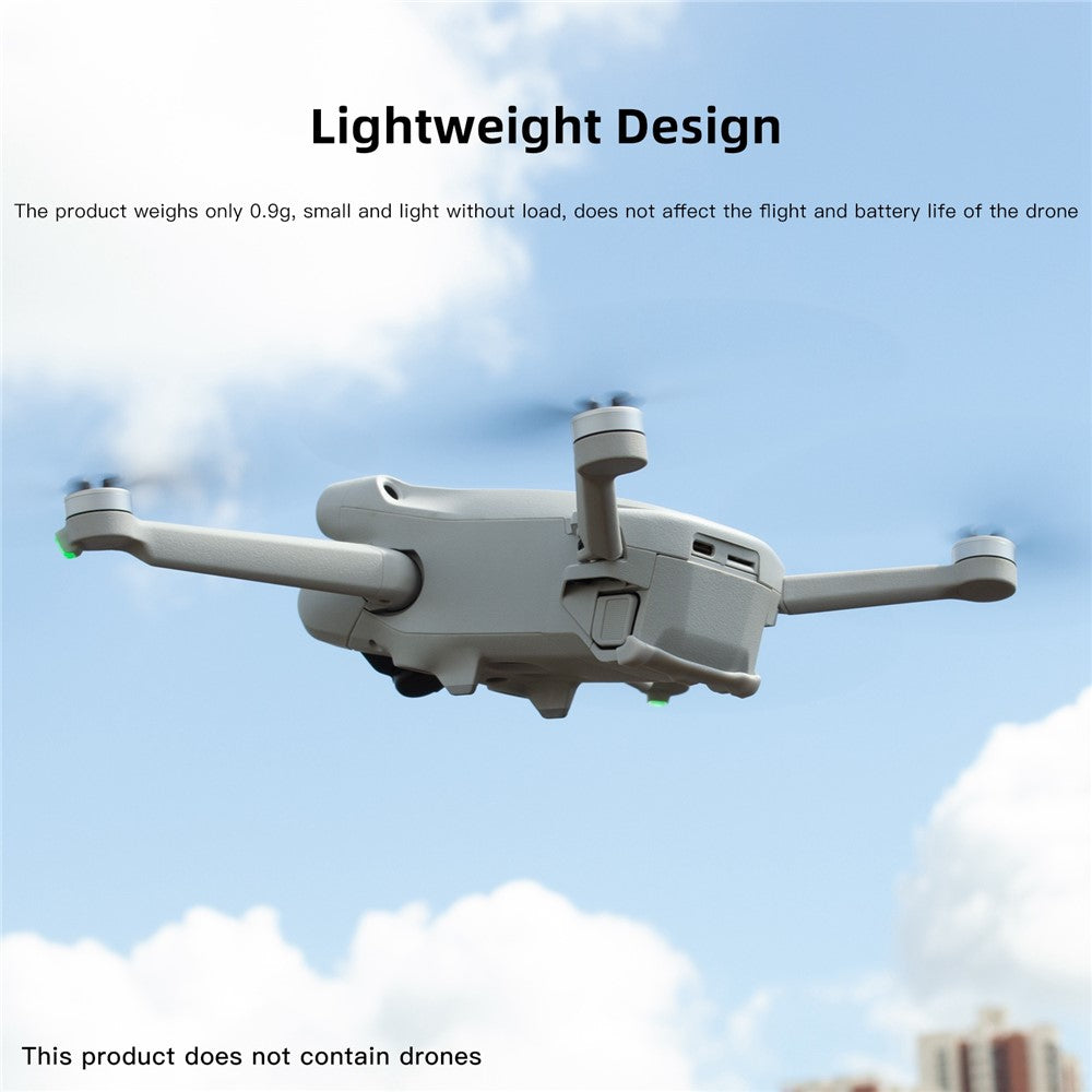 QISYKER MINI30708 for DJI Mini 3 Pro 3Pcs Battery Protective Pad Lightweight Anti-wear TPU Pads