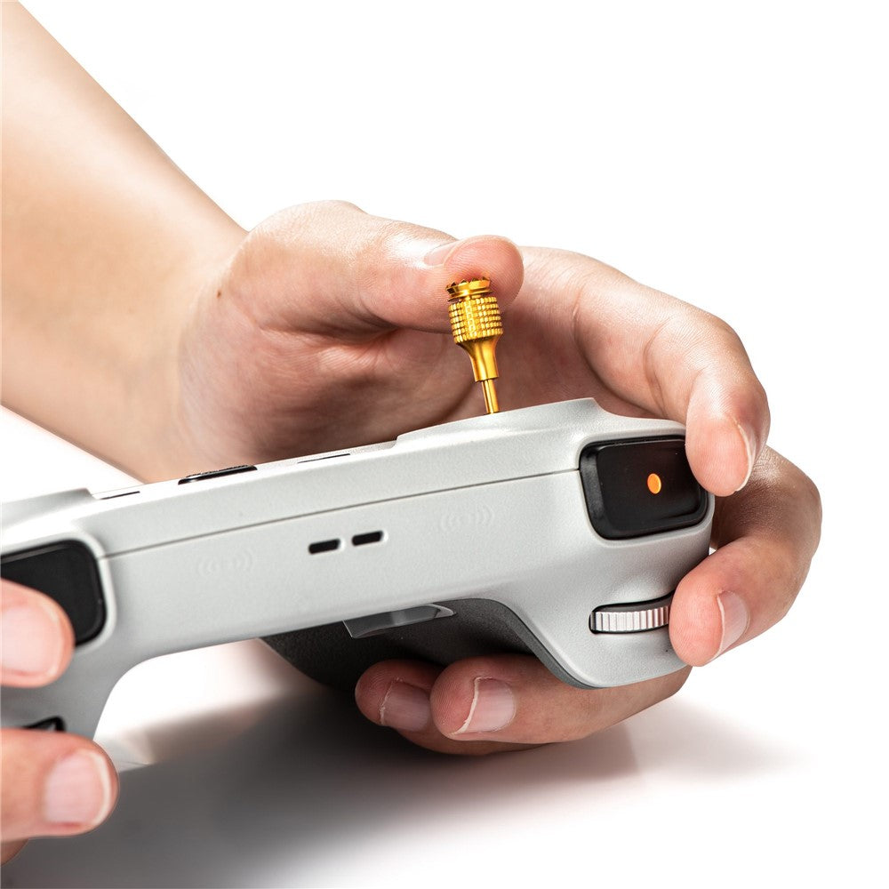 STARTRC 1111079 Aluminum Alloy Telescopic Joystick Anti-slip Thumb Rocker for DJI Mini 3 Pro Drone Smart Controller