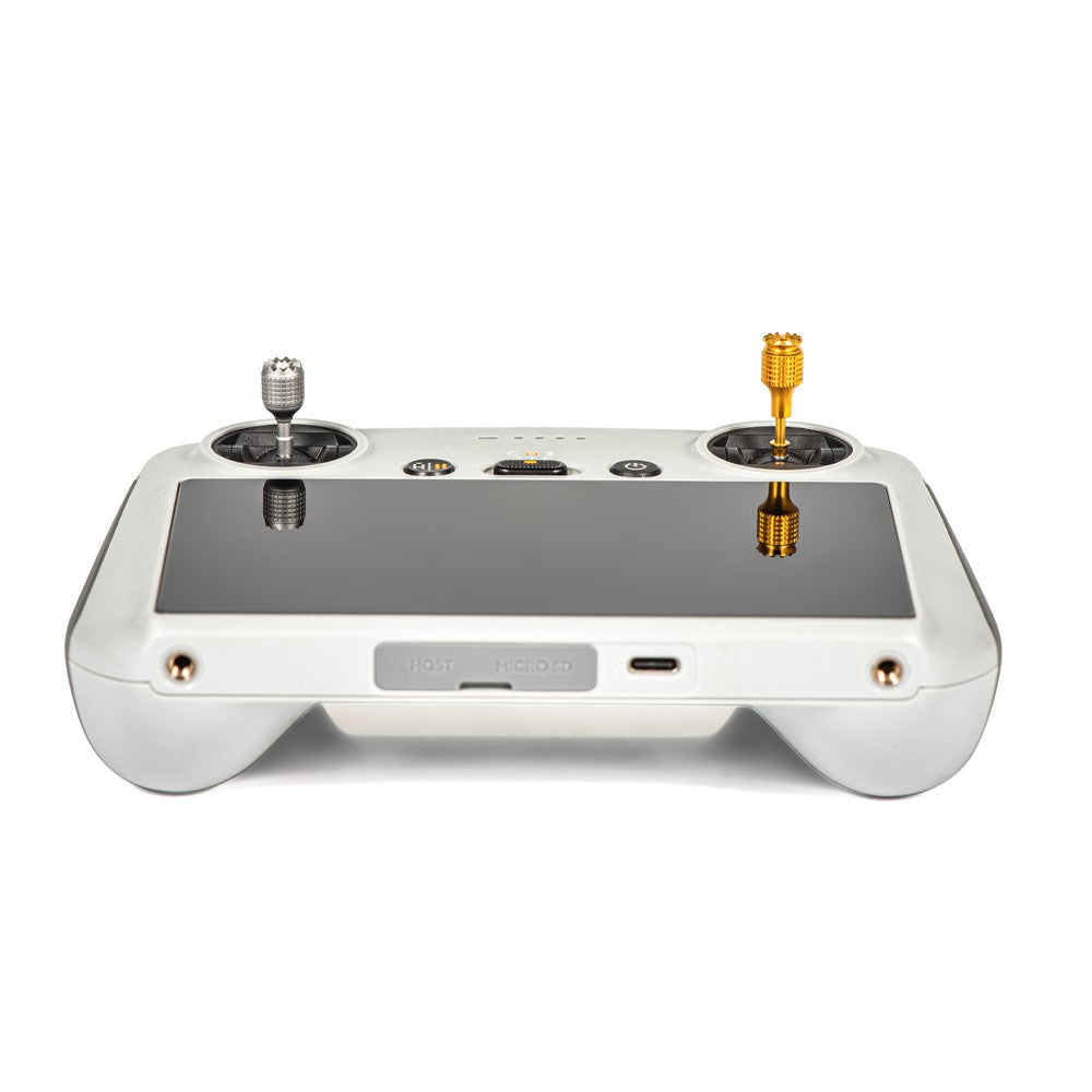 STARTRC 1111079 Aluminum Alloy Telescopic Joystick Anti-slip Thumb Rocker for DJI Mini 3 Pro Drone Smart Controller