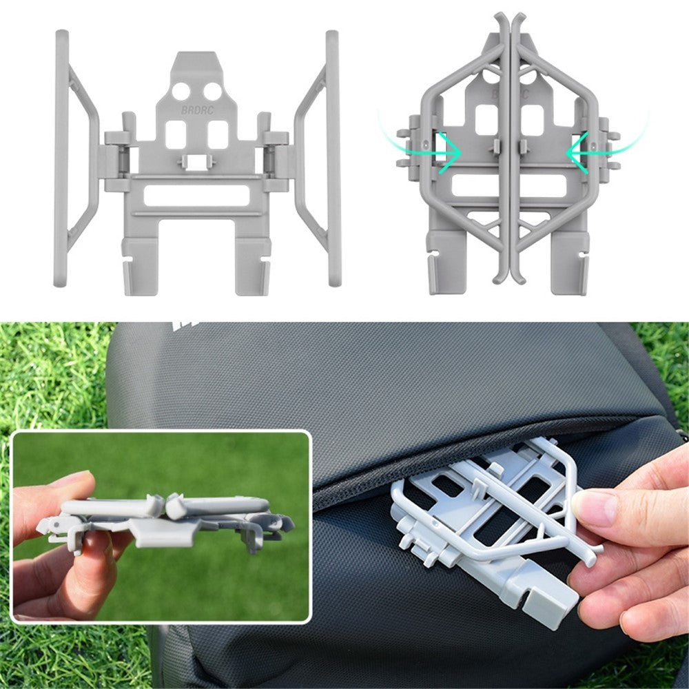BRDRC EWB9319 For DJI Mini 3 Pro Landing Gear Foldable Drone Height Extension Sled Shape Protector