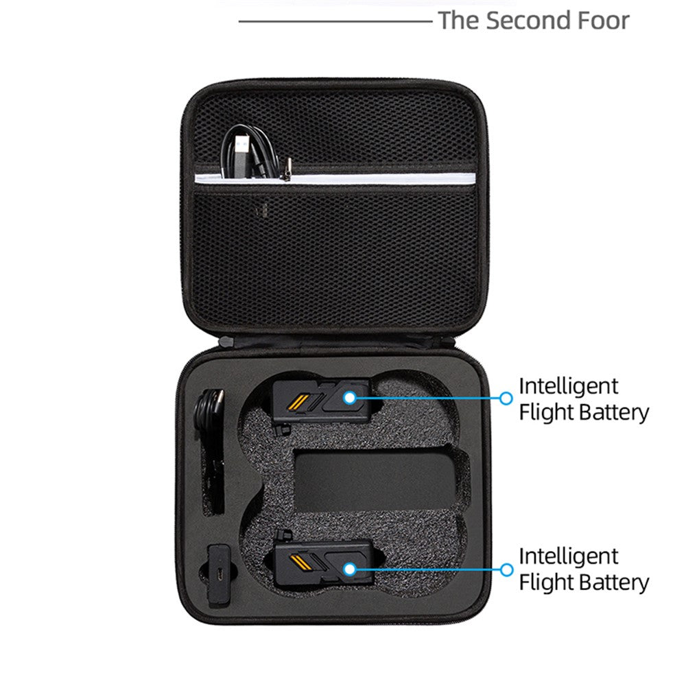 For DJI Avata Portable Drone Storage Bag Hard Shell Shockproof Carrying Case Tote Bag