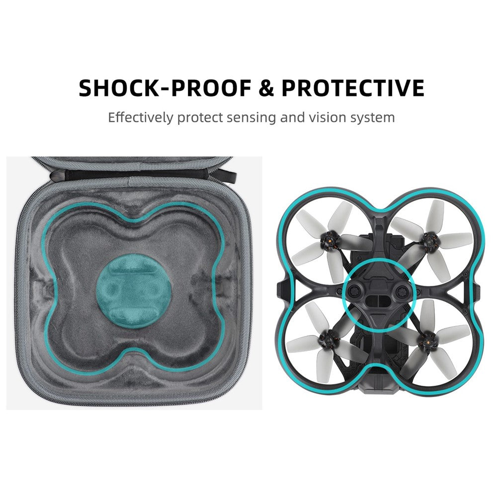 SUNNYLIFE AT-B481 for DJI Goggles 2 Portable Carrying Case Scratch Resistant Storage Bag