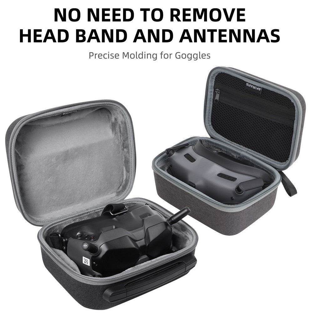 SUNNYLIFE AT-B481 for DJI Goggles 2 Portable Carrying Case Scratch Resistant Storage Bag