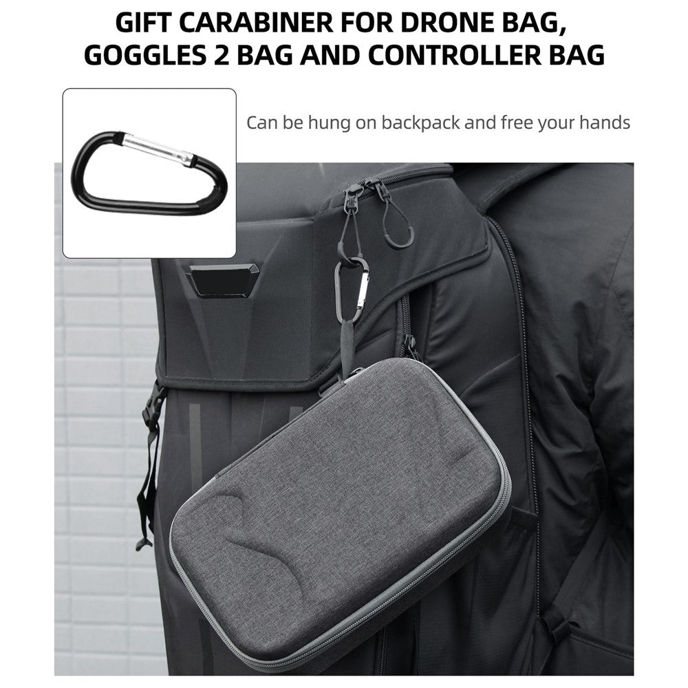 SUNNYLIFE AT-B481 for DJI Goggles 2 Portable Carrying Case Scratch Resistant Storage Bag