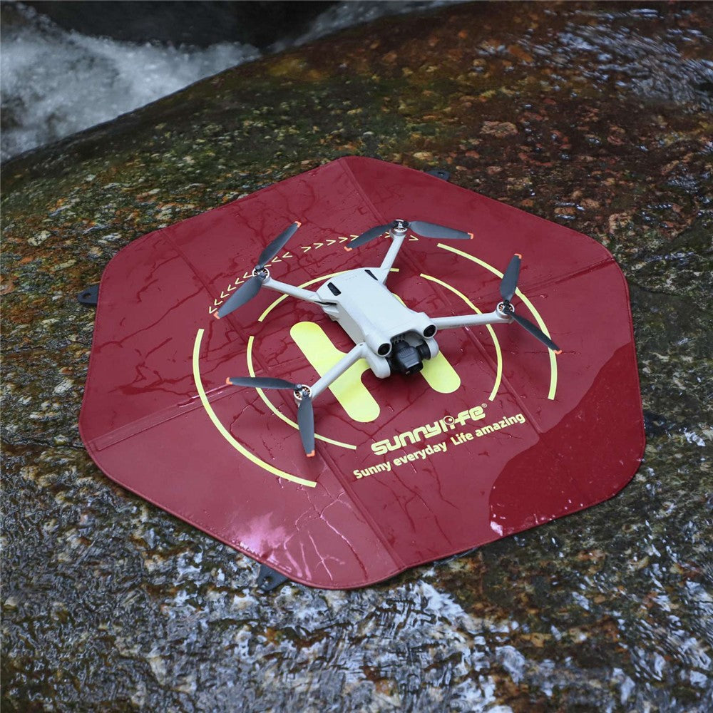 SUNNYLIFE TJP09 For DJI Avata / Mini 3 Pro / Mavic 3 / Mini SE Hexagon Foldable Landing Pad 60cm Drone Parking Apron Pad