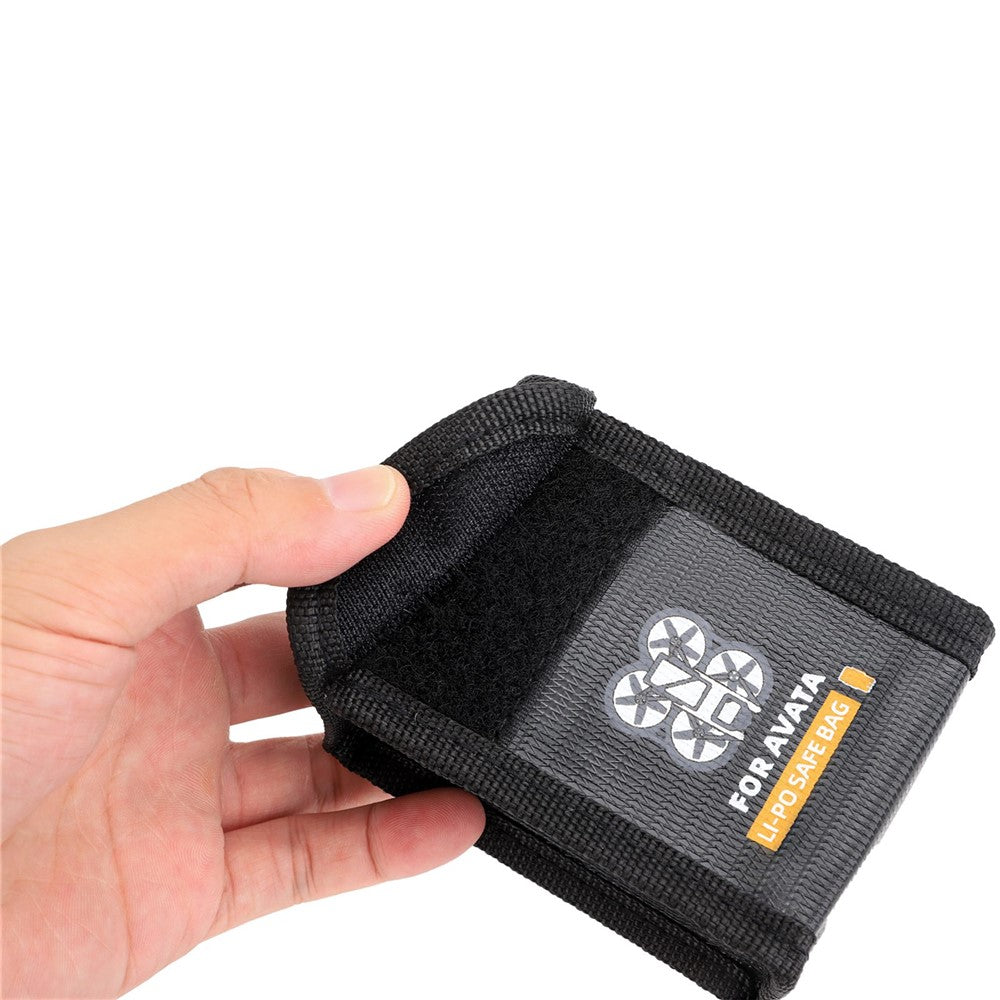 SUNNYLIFE AT-DC478 For DJI Avata 2-Battery Safety Storage Bag Explosion-proof Heat Resistant Lithium Battery Protective Pouch