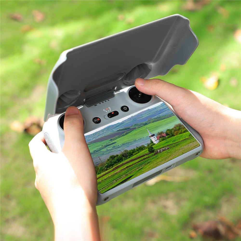 SUNNYLIFE MM3-YK466 for DJI RC Remote Control 2-in-1 Plastic Protective Cover Sun Hood