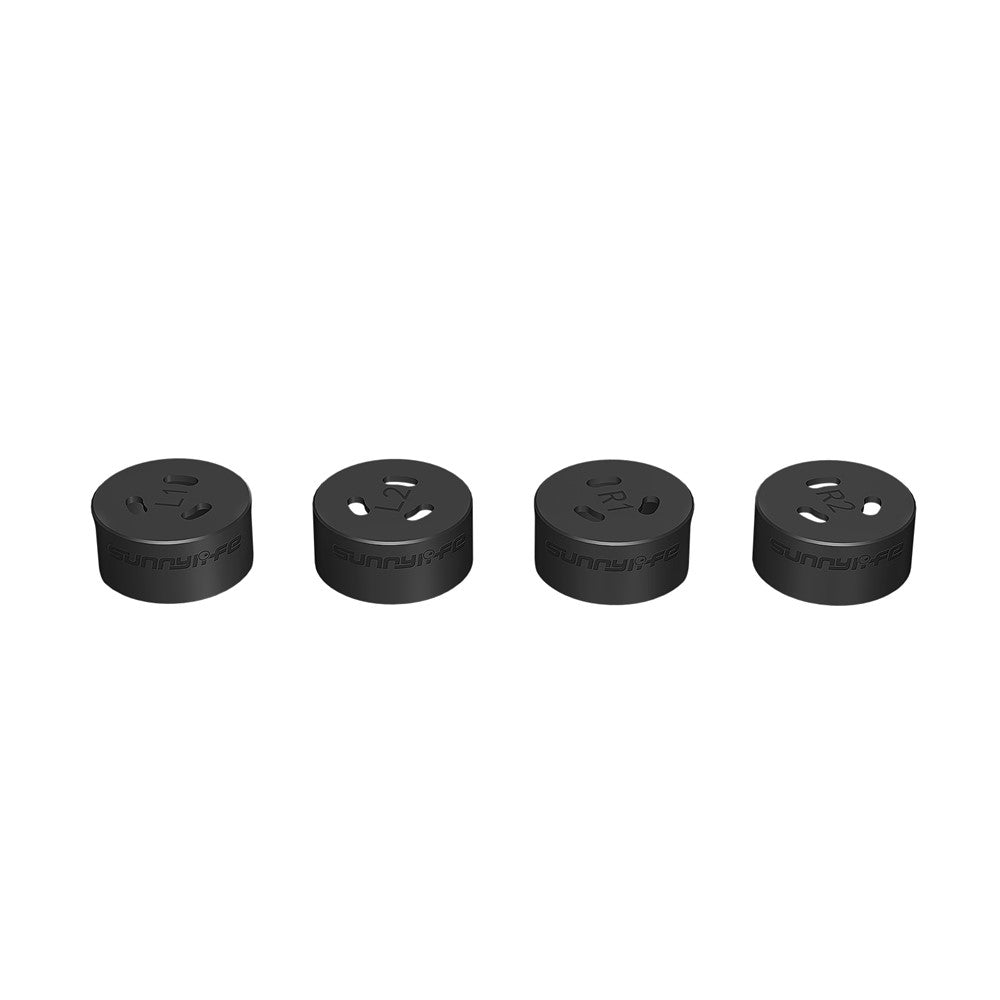 SUNNYLIFE AT-MD475 4Pcs / Set Motor Cover for DJI Avata, Aluminum Alloy Motor Protective Case RC Drone Accessories
