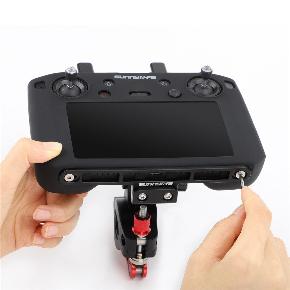 SUNNYLIFE ZJ486 For RC Pro / DJI Remote Control with Screen Bike Handlebar Clip Holder Action Camera Accessories