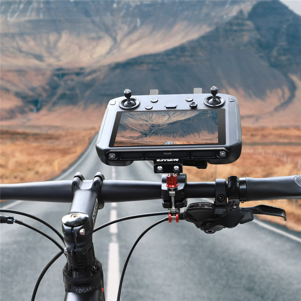 SUNNYLIFE ZJ486 For RC Pro / DJI Remote Control with Screen Bike Handlebar Clip Holder Action Camera Accessories