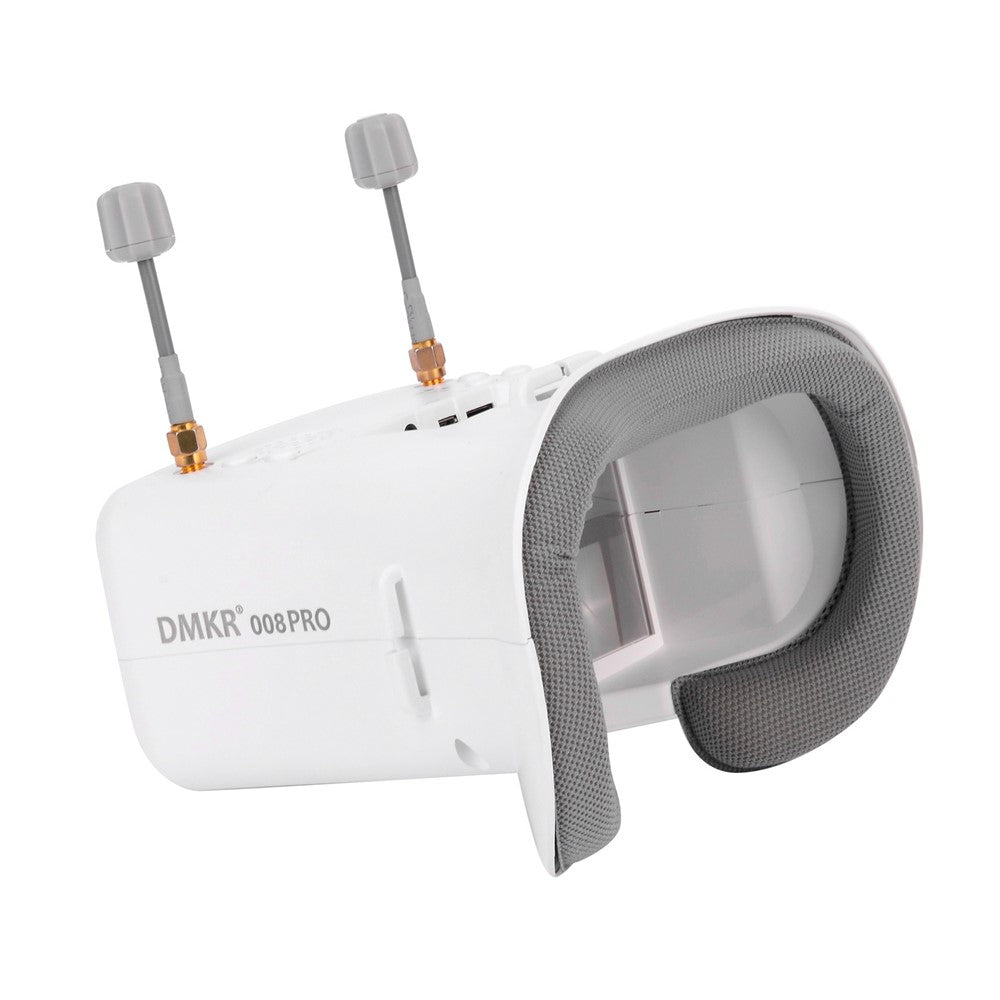 DMKR LS-008D Pro 5.8G 40CH First Person View Glasses 4.3 Inch First Person View Goggles Double Antennas for RC Drone Accessories