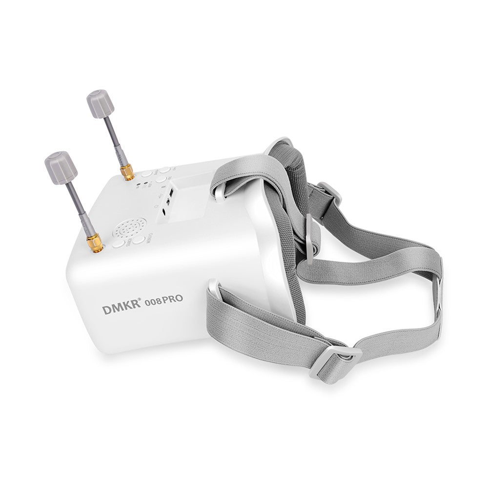 DMKR LS-008D Pro 5.8G 40CH First Person View Glasses 4.3 Inch First Person View Goggles Double Antennas for RC Drone Accessories