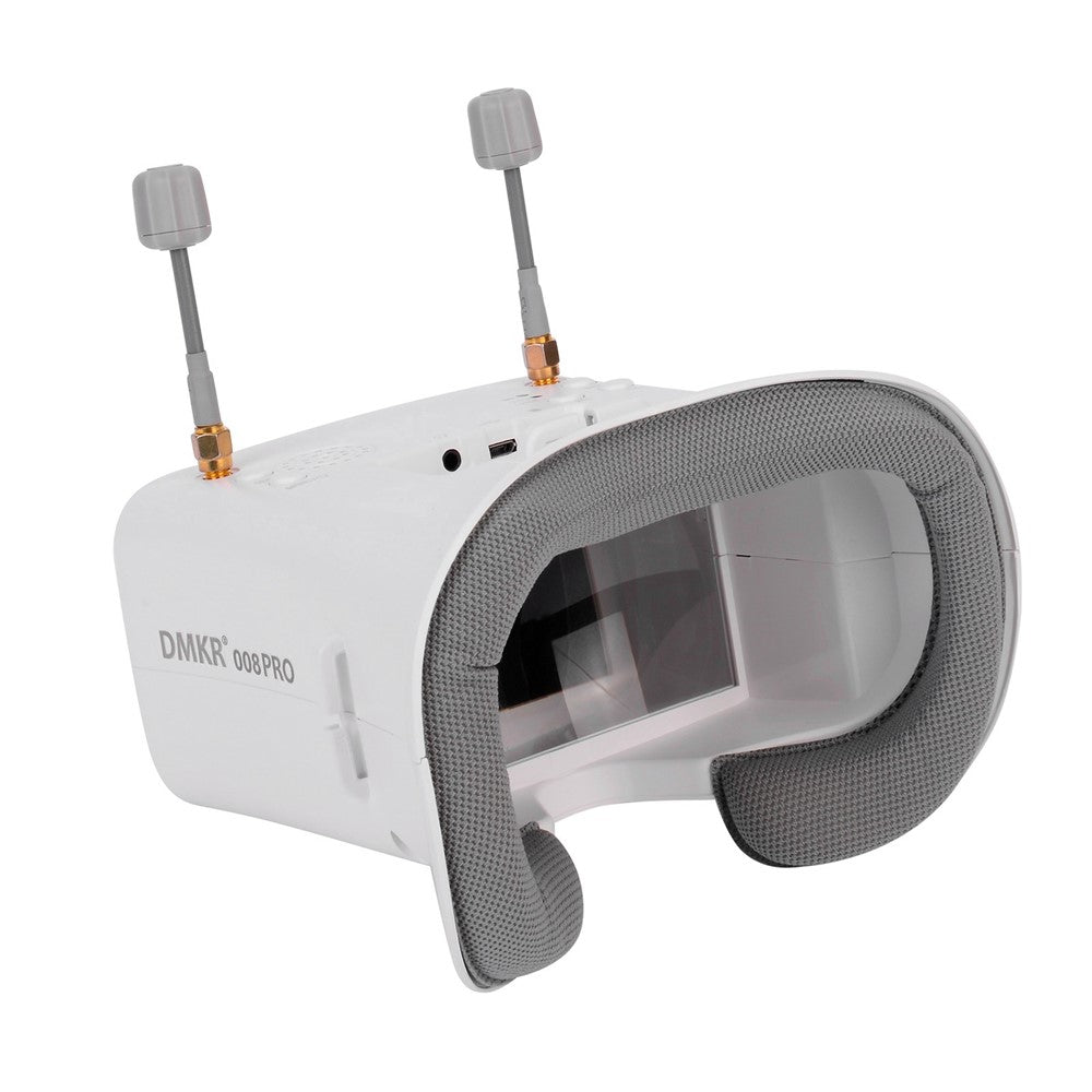 DMKR LS-008D Pro 5.8G 40CH First Person View Glasses 4.3 Inch First Person View Goggles Double Antennas for RC Drone Accessories